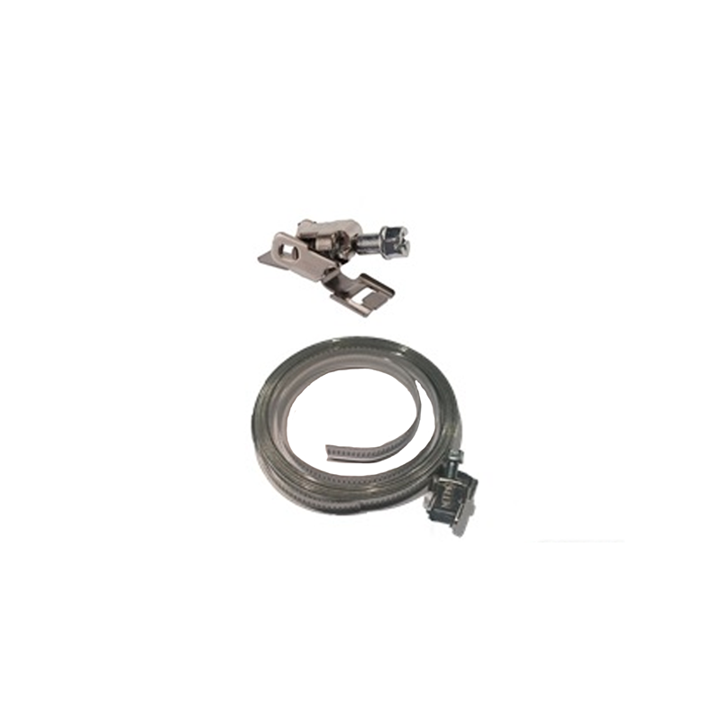Wormslangklem W4 (9mm) op rol 3m + 8 sluitingen...