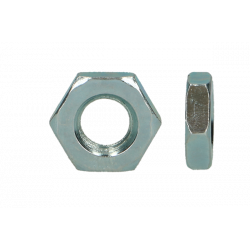 Lage zeskantmoer Din 439B-04 M  4 Zn   (200st)