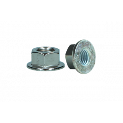 Zeskant flensmoer Kl8 Din 6923 M 10 Zn   (200st)