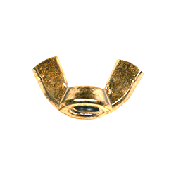 Vleugelmoer Din 314 M 12 messing   (50st)