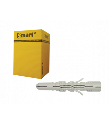 Sterke nylon multifunctionele plug  * 6,00x50 type LP zonder boord  met lange spreidzone (50 st )