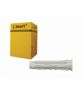 Nylon universeelplug  type XUP 8x40 met kraag en...