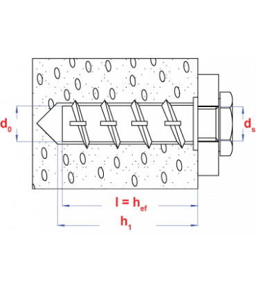 Cellenbetonplug * 10   (15 st )