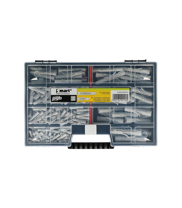 Assortiment  plug type BP en LP - 8 soorten