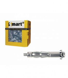 Metalen hollewandplug + schroef  * M  5x52 Zn  - Max....