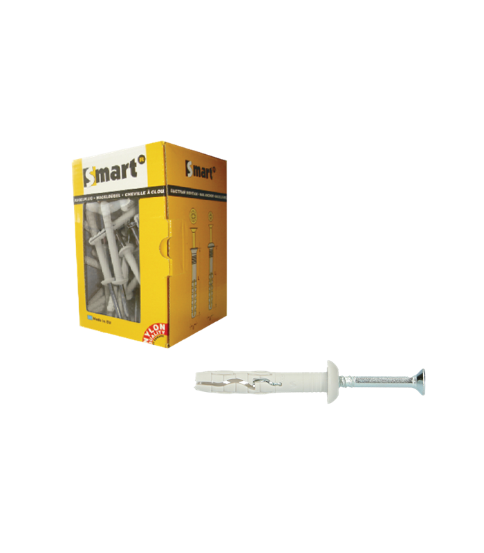 Nagelplug halfbolle kop * 6,00x40 N CE/ETA...