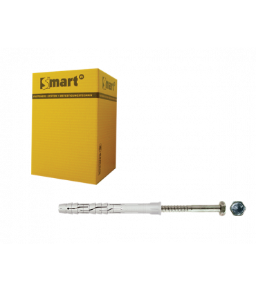 Raamplug met zeskantschroef * 10,00x160 Zn geharde schroef -  - CE/ETA gekeurd  (25 st )