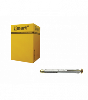 Metalen kozijnplug VZK 10,00x202 Zn   (50 st )