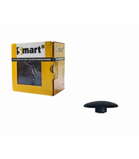 Afdekkap met overlap T30 (9010/wit) voor kozijnschroeven...