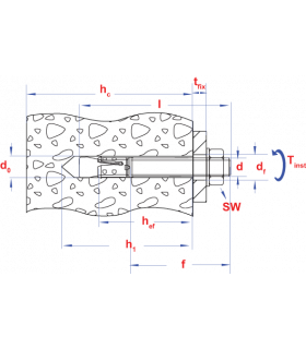 Keilanker  S-KA M 12x5,00x103 Zn ETA 1 voor gescheurd... 2