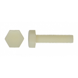 Zeskanttapbout PA6.6 Din 933 M  6x50   (200st)