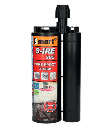 Chemische anker  epoxymortel S-IRE 385ml ratio 3:1 side-by-side koker ETA Optie 1 voor gescheurd beton - TR023 voor (1 st )
