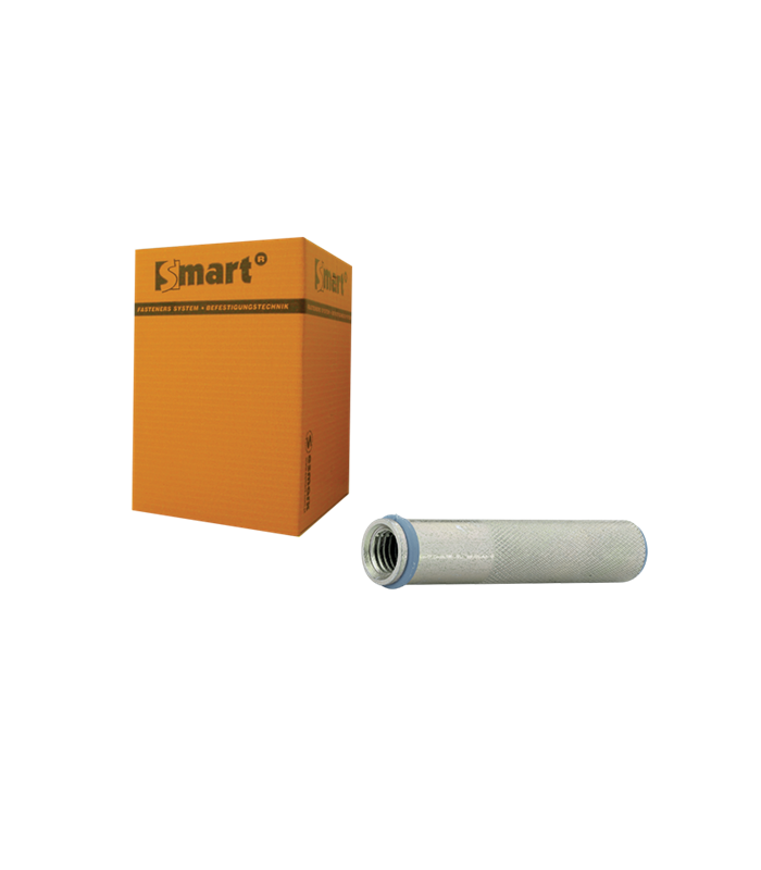Huls  met metrische binnendraad M  8x80 Zn voor...