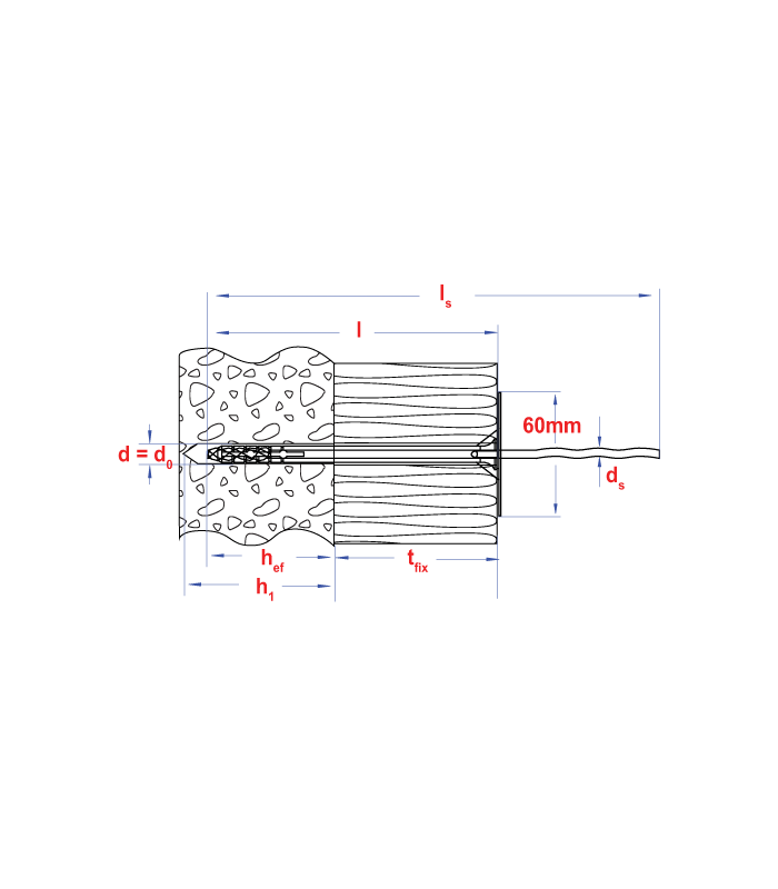 Isolatieplug+slagspouwanker * 10x 300x400 N/Zn...