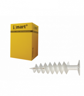 nylon isolatieplaatpluggen 25x85 mm met grove draad -...