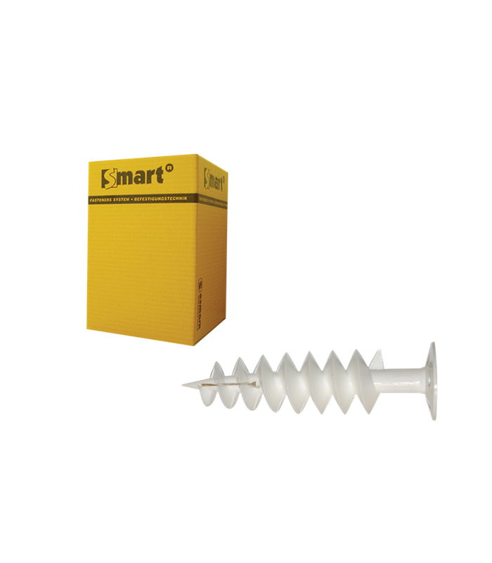nylon isolatieplaatpluggen 25x85 mm met grove...