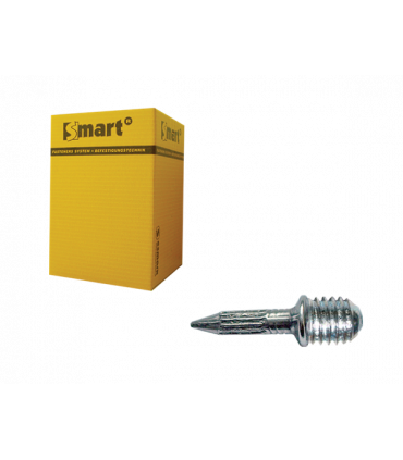 Drevel v. inslagpin 6mm met rubber handbescherming   (1 st )
