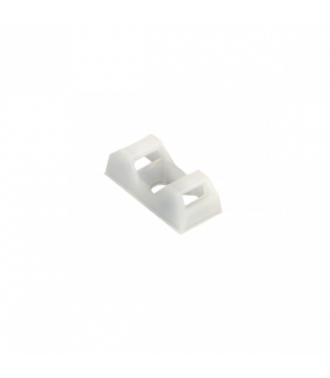 Schroefzadel vr kabelbinder 26x16,00x10 naturel voor schroefdiameter (5,0mm)  (100 st )