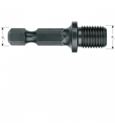 LFA Boorkopadapter 1/4 - 3/8x24 / 945138 per 1