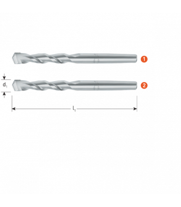 Centreerboor A-konus     11,0x120 mm per 0