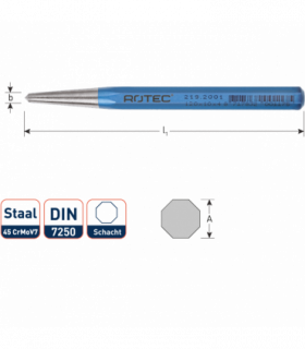Centerpons DIN 7250  5x120 mm per 1