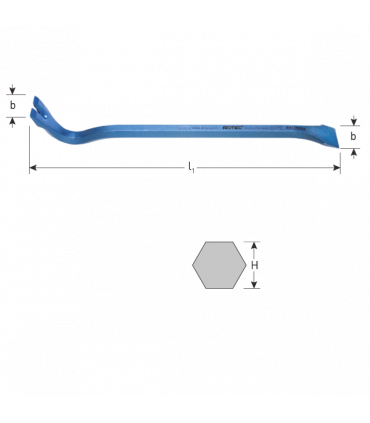 ROTEC Koevoet  18x1000 mm per 1