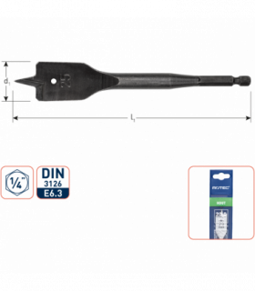 Speedboor HD met 1/4 bit-aansluiting  16,0x157 mm per 0