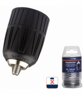 Snelspanboorkop 1,0 - 10 mm/ 3/8-24 UNF per 1 2