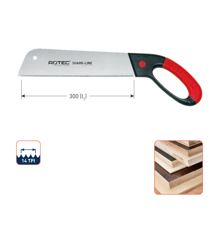 ROTEC Meubelmakerszaag Shark-Line SL1...