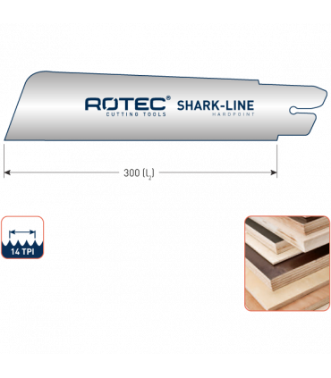 ROTEC Meubelmakerszaagblad SL1 (los) per 1