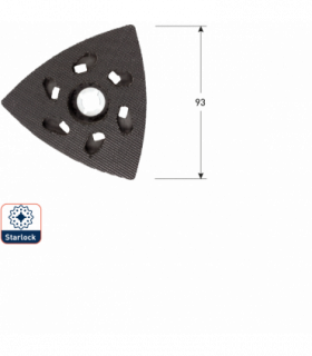 ROTEC OP Oscillerend schuurpapier adapter per 1