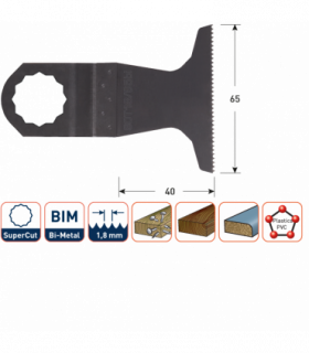 ROTEC SOT18/65bi Oscillerend Bi-Metaal invalzaagblad...