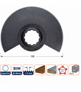 ROTEC SOS17/100bi Oscillerend Bi-Metaal Segm.zaagblad... 2