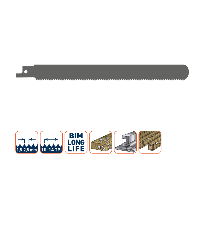 Reciprozagen RC999 200x19x1,0 mm/10tpi (VPE50)...