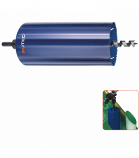 ROTEC Dakdoorvoerboor 121x300mm 4-6tpi incl.boor +6kt...