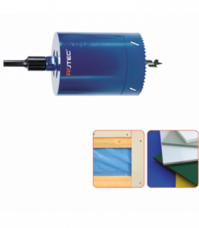 ROTEC Dakdoorvoerboor 170x150mm 4-6tpi incl.boor +6kt...