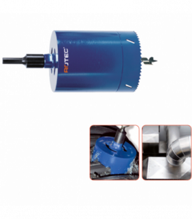 ROTEC Verlengde gatzaag  152x100mm 8-12tpi incl.boor +6kt...