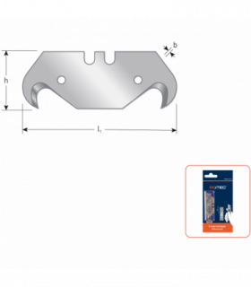 ROTEC Reserve-messen HAAK  48,2x0,65 mm - V.E.- 100 st per 1 2