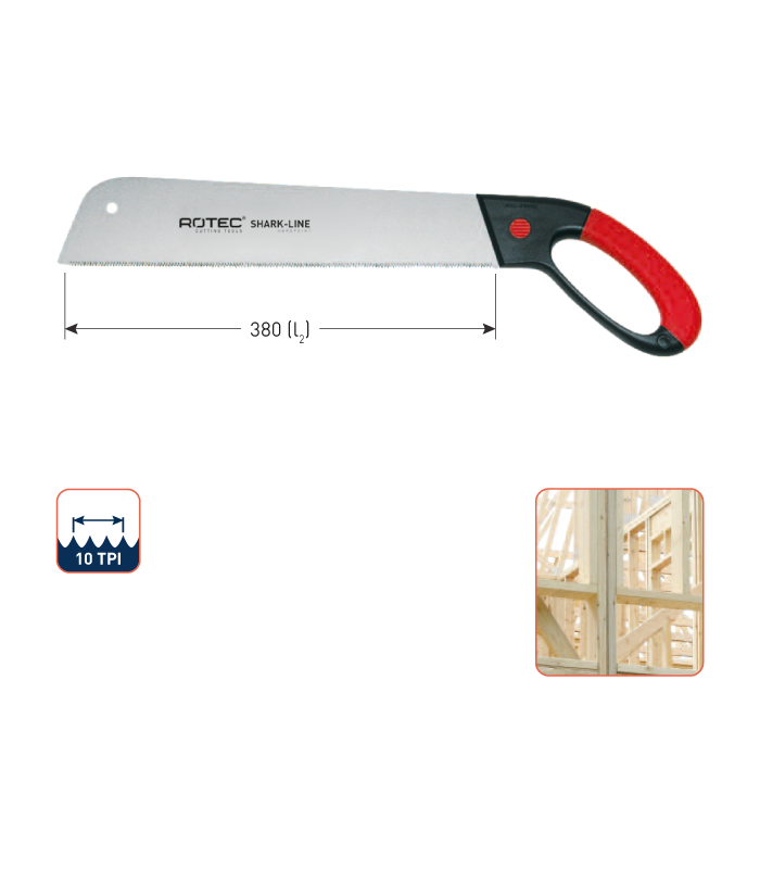 ROTEC Timmermanszaag Shark-Line SL2...