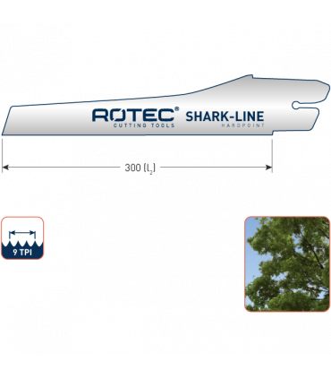 ROTEC Tuinzaagblad SL4 (los) per 1