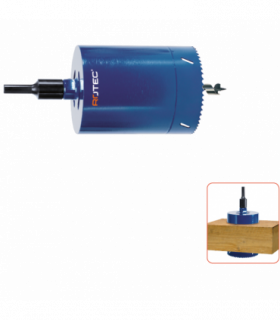 ROTEC Dakdoorvoerboor 152x150mm 3-4tpi incl.boor +6kt... 2