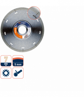 ROTEC Diamantzaag Tegel /Speedy 125/22,23 per 0