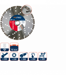 ROTEC Diamantzaag Super Speed 150/30,0 per 0