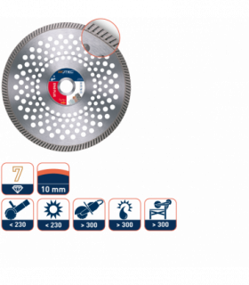 ROTEC Diamantzaag D 960 Plus 300/20,0 per 0