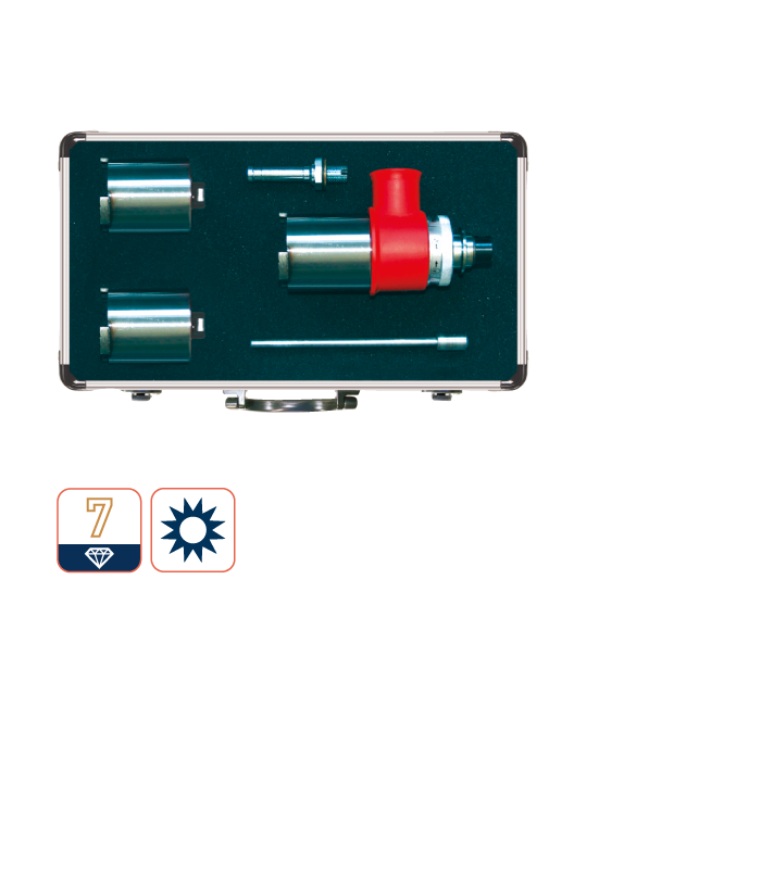 Rotec Easy-3-drill set M18 incl. 3 dozenboor82 mm per 1