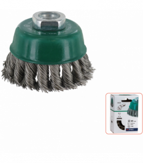 Komborstel M1465x0,50 mm getordeerd RVS-draad per 1