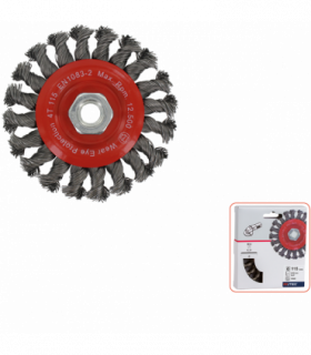 RondborsteM14115x0,50 mm getordeerd staaldraad per 1