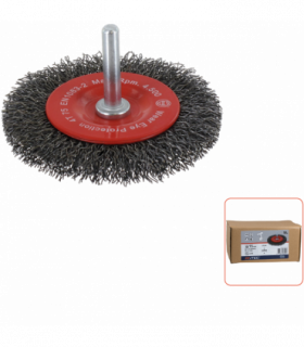 Stiftborstel sch.6mm100x0,30 mm x 12 mm gegolfd...