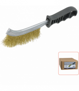 Handborstel 265x28 x 0,30 mm messingdraad per 1