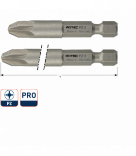 PRO Krachtbit PZ 3 L-50mm E 6,3 BASIC per 1
